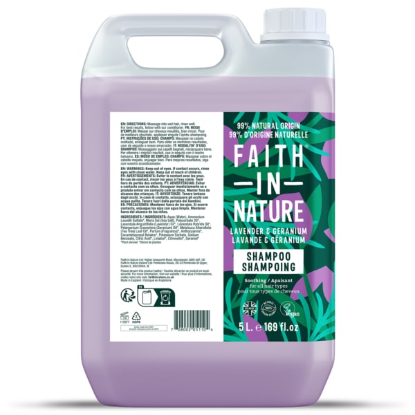 Shampoo Lavender & Geranium - Refill